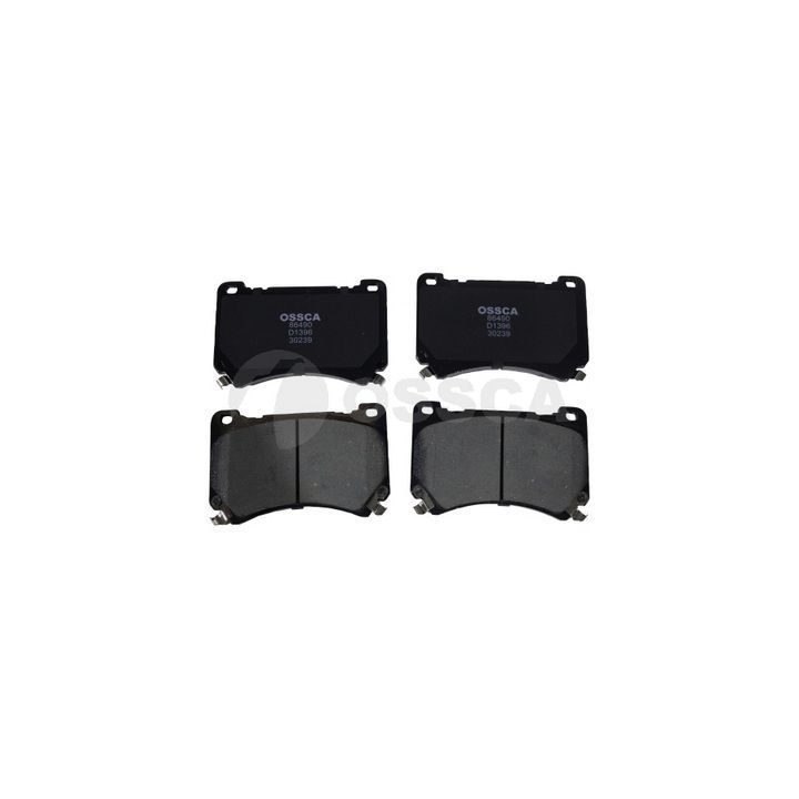 Stabdžių trinkelių rinkinys, diskinis stabdys OSSCA 86490