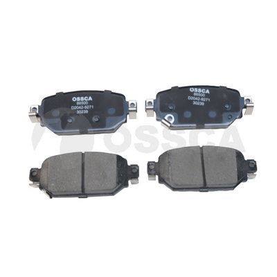 Stabdžių trinkelių rinkinys, diskinis stabdys OSSCA 86500