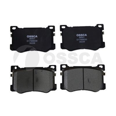 Stabdžių trinkelių rinkinys, diskinis stabdys OSSCA 86501