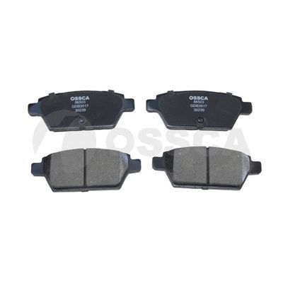 Stabdžių trinkelių rinkinys, diskinis stabdys OSSCA 86503