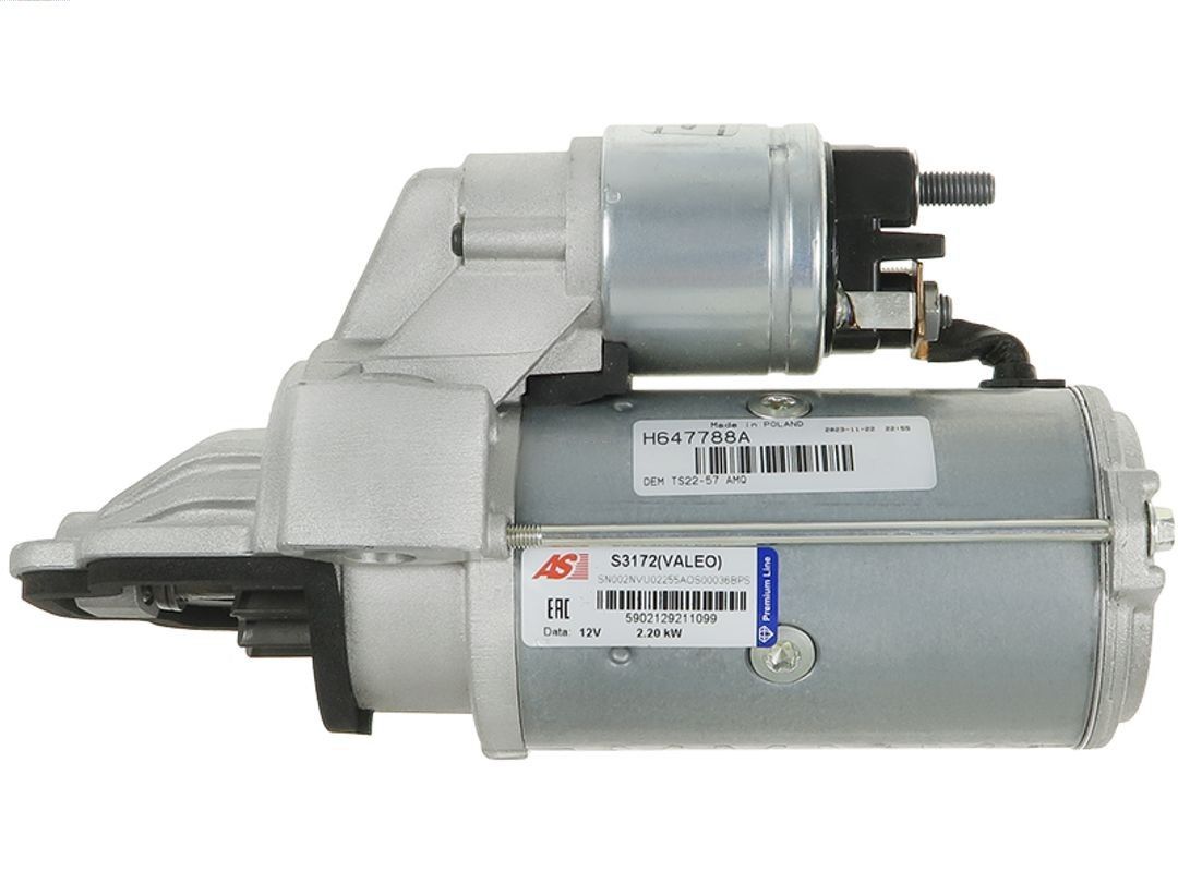 Starteris AS-PL S3172(VALEO)