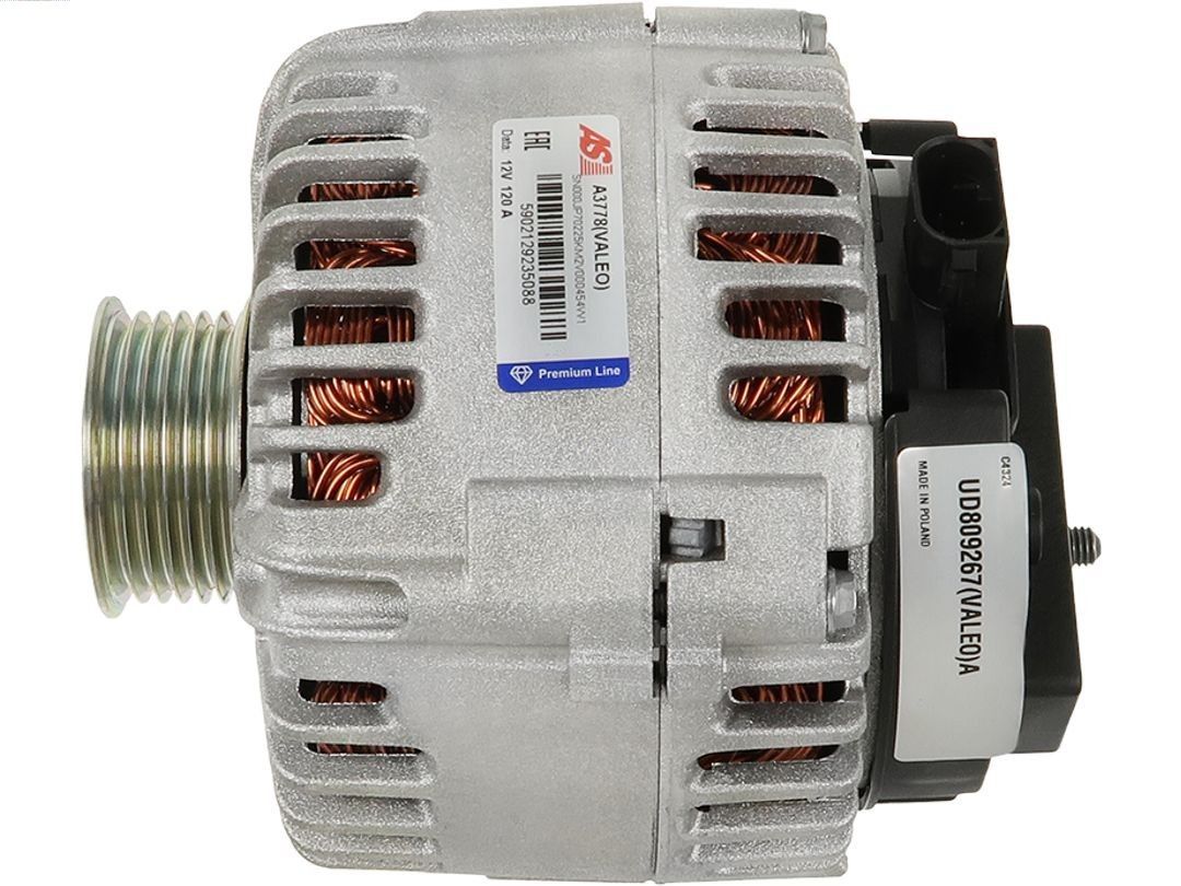 Kintamosios srovės generatorius AS-PL A3778(VALEO)
