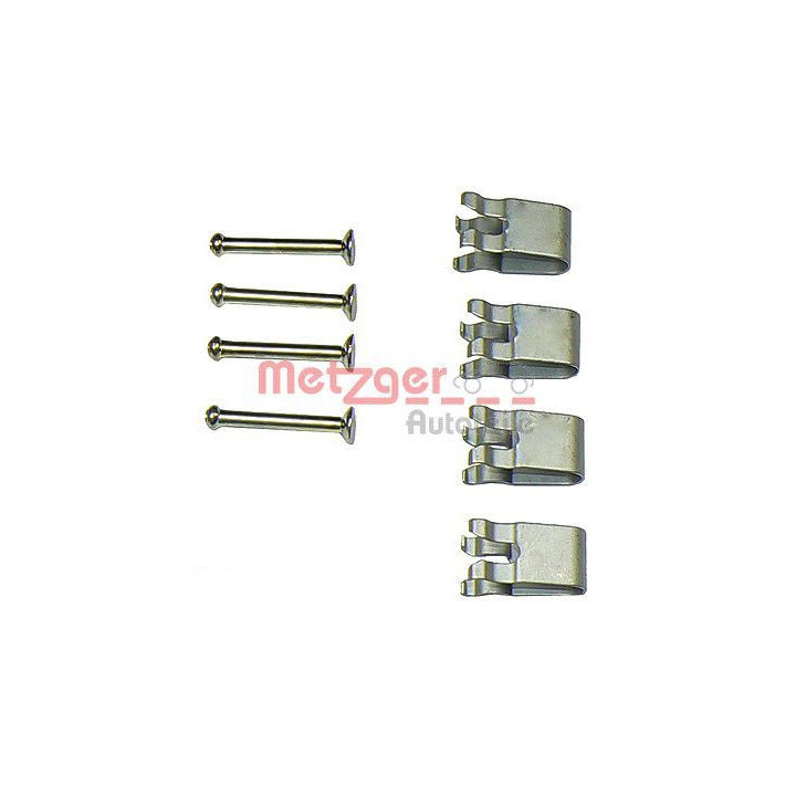 Stabdžių trinkelių komplektas METZGER MG 717V
