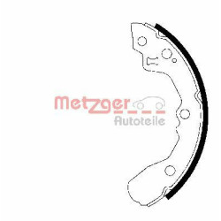 Stabdžių trinkelių komplektas METZGER MG 949