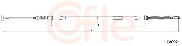 Trosas, stovėjimo stabdys COFLE 92.1.IV002