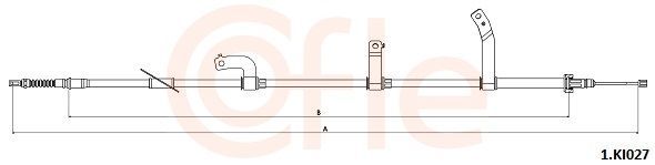 Trosas, stovėjimo stabdys COFLE 92.1.KI027