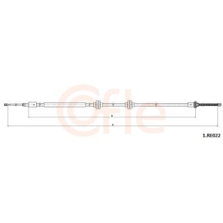 Trosas, stovėjimo stabdys COFLE 92.1.RE022