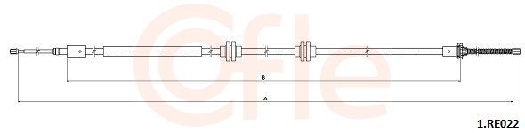 Trosas, stovėjimo stabdys COFLE 92.1.RE022