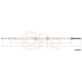 Trosas, stovėjimo stabdys COFLE 92.1.RE023