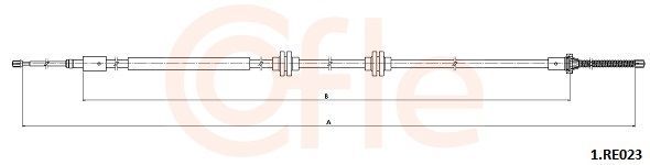 Trosas, stovėjimo stabdys COFLE 92.1.RE023