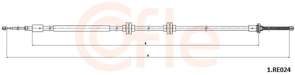 Trosas, stovėjimo stabdys COFLE 92.1.RE024