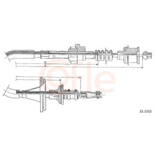 Sankabos trosas COFLE 92.15.1315