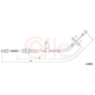 Sankabos trosas COFLE 92.2.KI003
