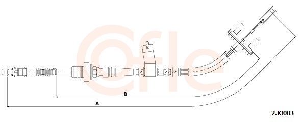 Sankabos trosas COFLE 92.2.KI003