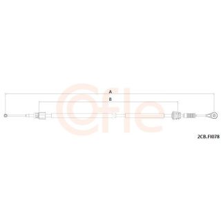 Trosas, neautomatinė transmisija COFLE 92.2CB.FI078