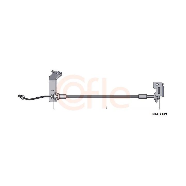 Stabdžių žarnelė COFLE 92.BH.HY149