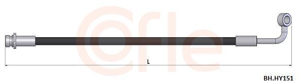 Stabdžių žarnelė COFLE 92.BH.HY151