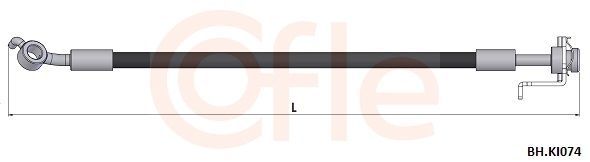 Stabdžių žarnelė COFLE 92.BH.KI074