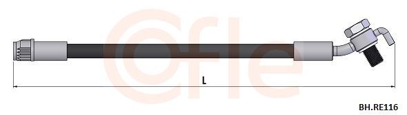 Stabdžių žarnelė COFLE 92.BH.RE116
