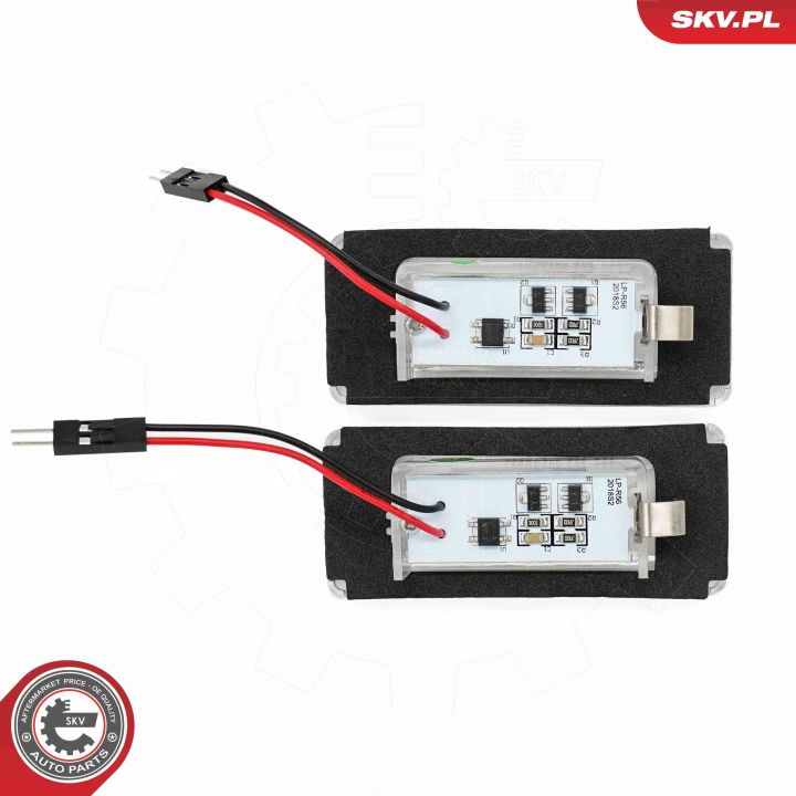 Valstybinio numerio apšvietimas ESEN SKV 72SKV500