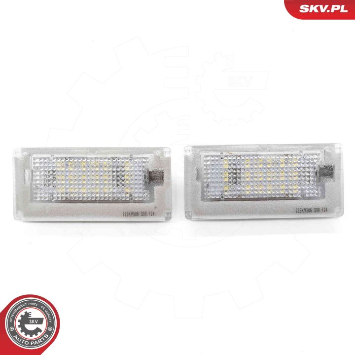 Valstybinio numerio apšvietimas ESEN SKV 72SKV506