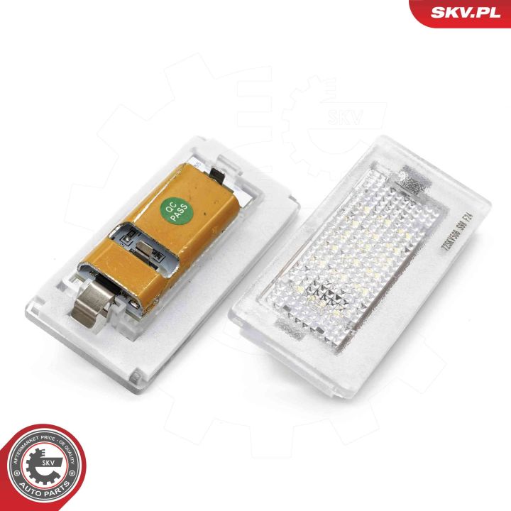 Valstybinio numerio apšvietimas ESEN SKV 72SKV506