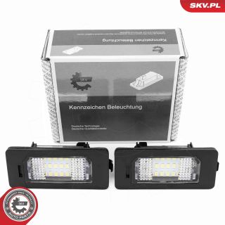 Valstybinio numerio apšvietimas ESEN SKV 72SKV531