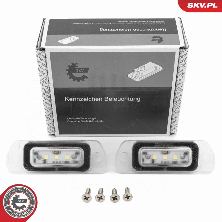 Valstybinio numerio apšvietimas ESEN SKV 72SKV535