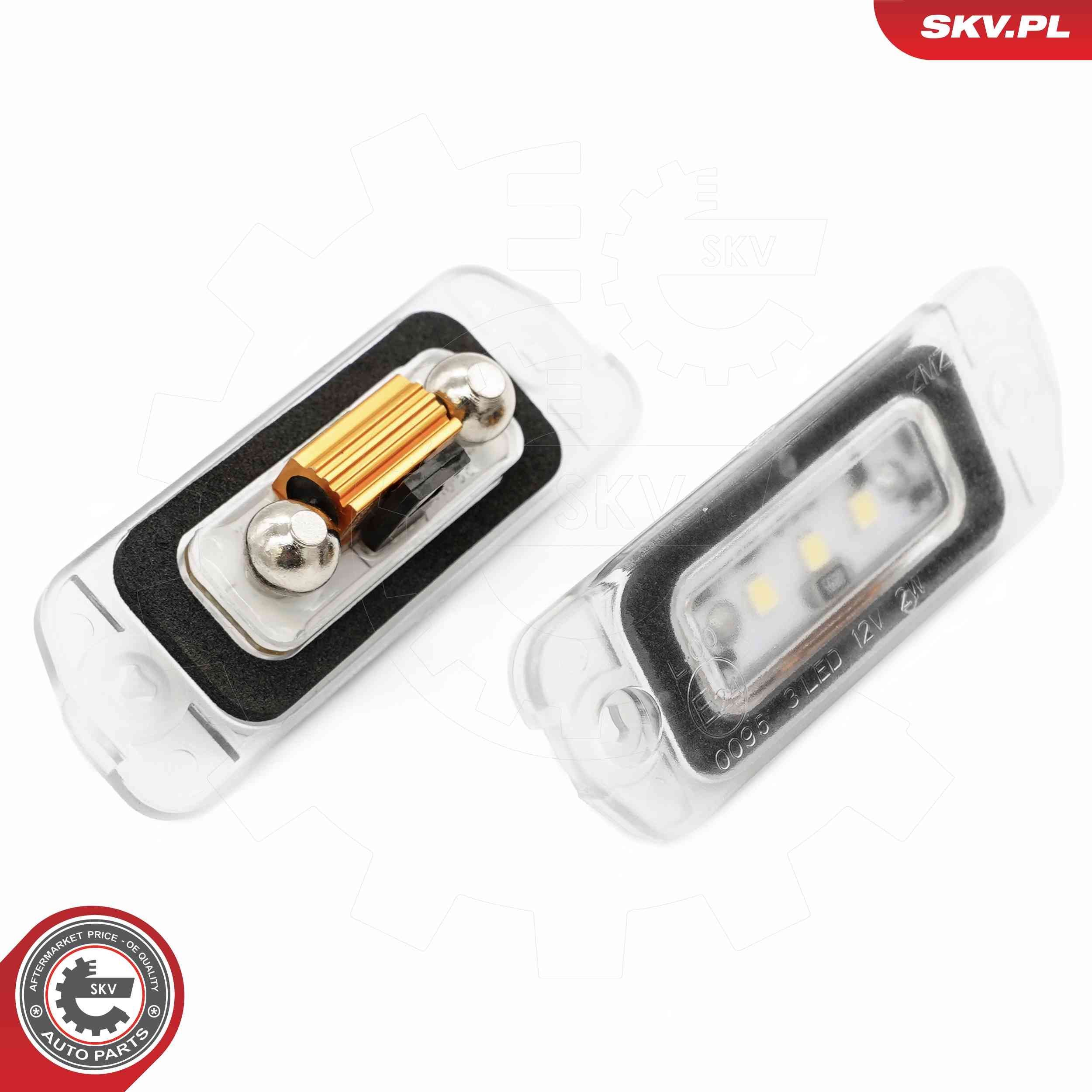 Valstybinio numerio apšvietimas ESEN SKV 72SKV535