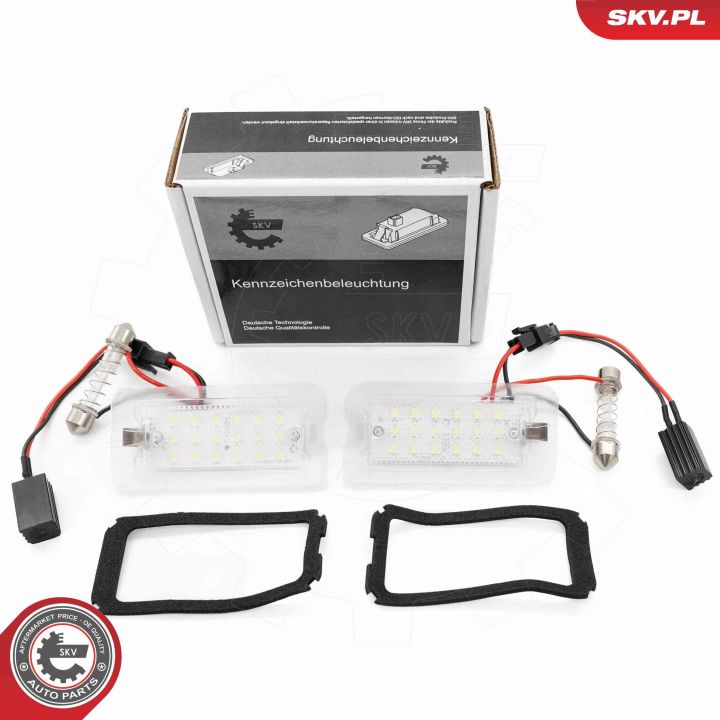 Valstybinio numerio apšvietimas ESEN SKV 72SKV546