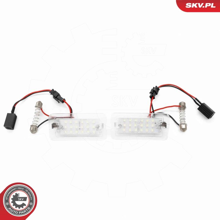 Valstybinio numerio apšvietimas ESEN SKV 72SKV546