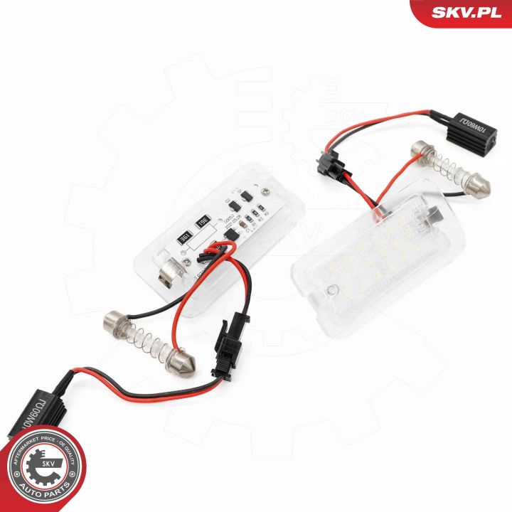 Valstybinio numerio apšvietimas ESEN SKV 72SKV546