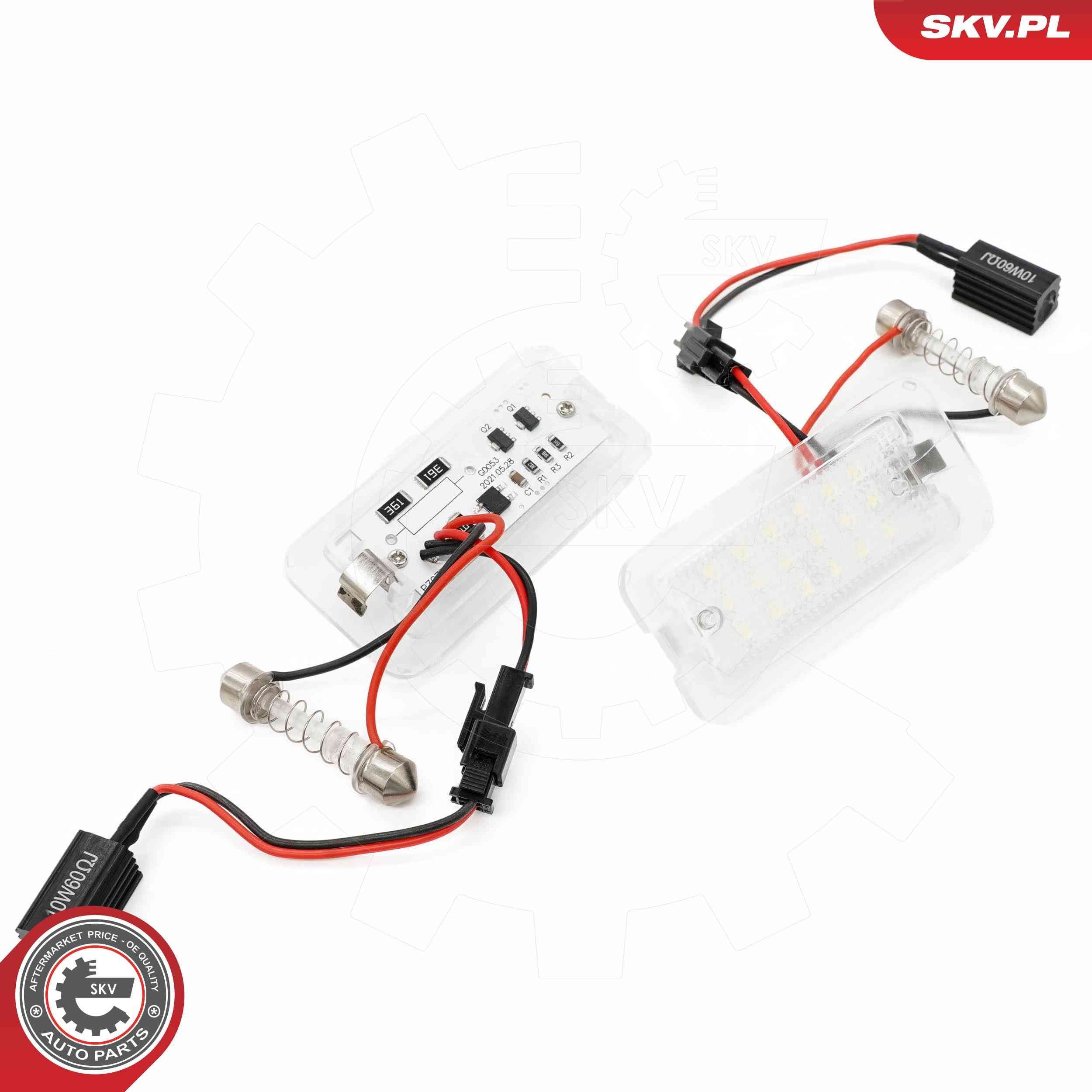 Valstybinio numerio apšvietimas ESEN SKV 72SKV546