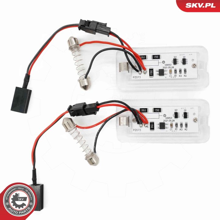 Valstybinio numerio apšvietimas ESEN SKV 72SKV546