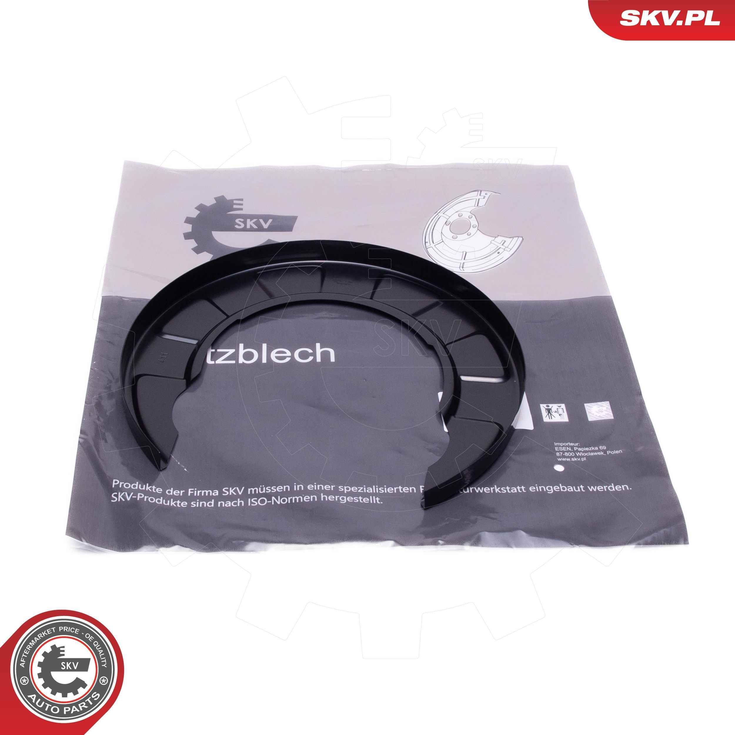 Apsauginis skydas, stabdžių diskas ESEN SKV 57SKV535