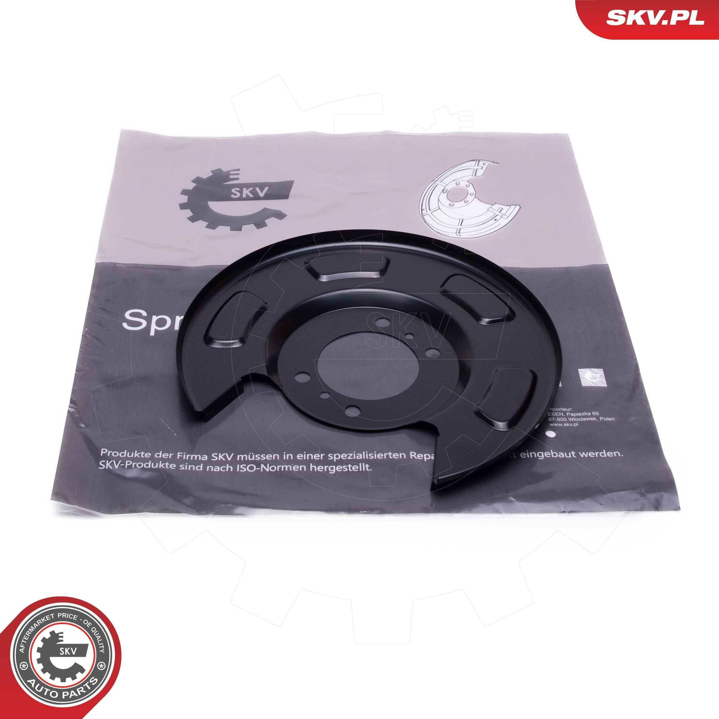 Apsauginis skydas, stabdžių diskas ESEN SKV 57SKV738