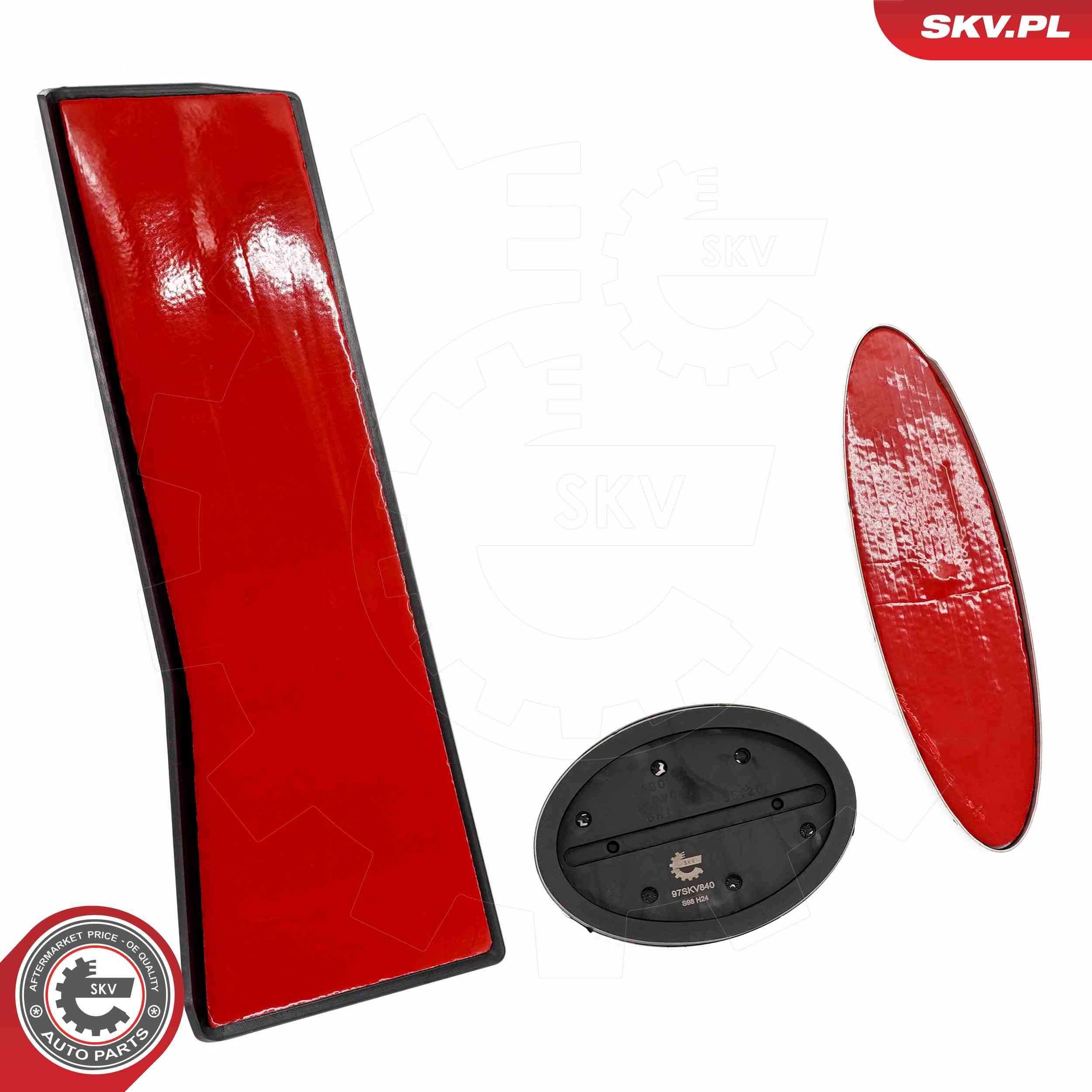 Pedalų padelių rinkinys ESEN SKV 97SKV840