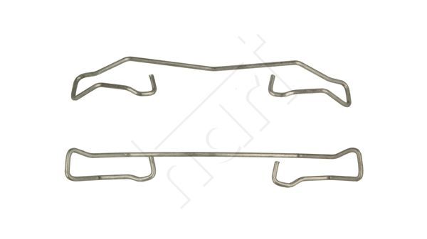 Priedų komplektas, diskinių stabdžių trinkelės HART 223 831