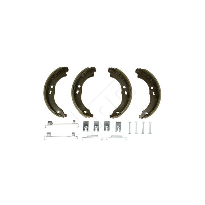 Stabdžių trinkelių komplektas, stovėjimo stabdis HART 224 107