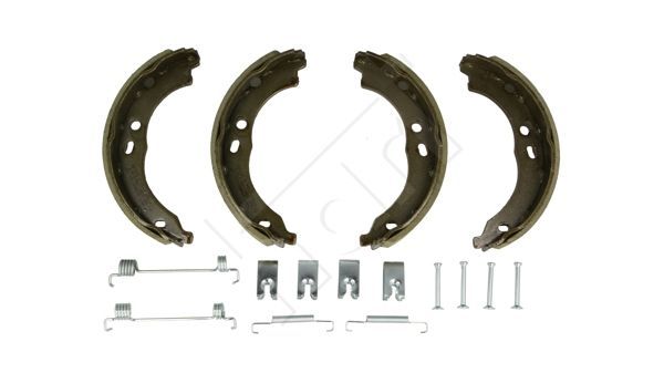 Stabdžių trinkelių komplektas, stovėjimo stabdis HART 224 107