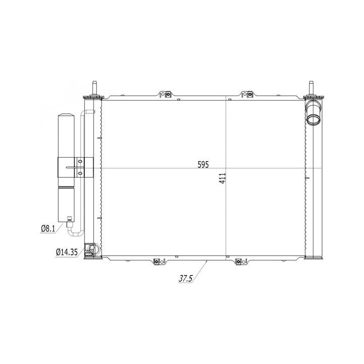 Aušintuvo modulis HART 627 726