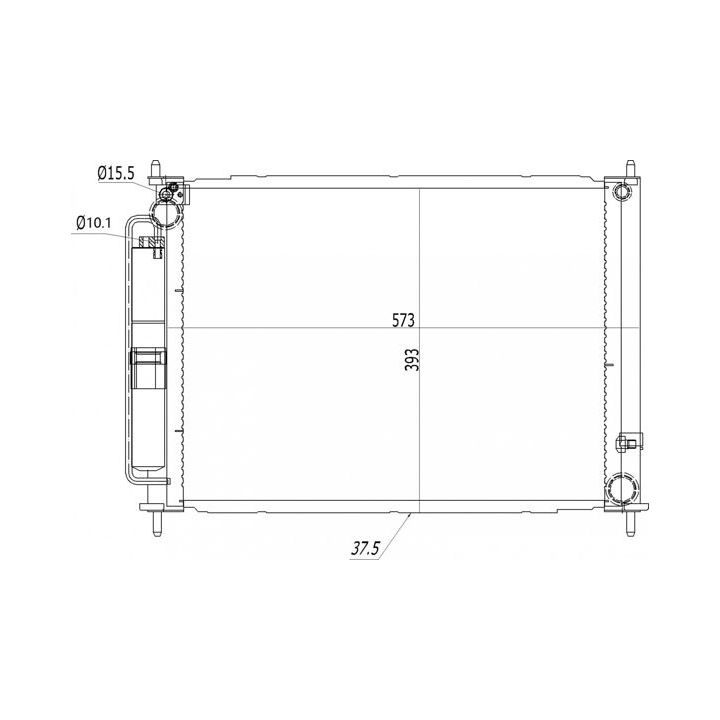 Aušintuvo modulis HART 627 728