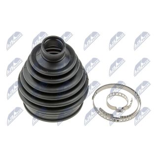 Gofruotoji membrana, kardaninis velenas NTY NOP-057