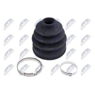 Gofruotoji membrana, kardaninis velenas NTY NOP-063