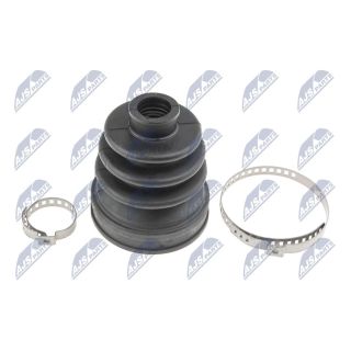 Gofruotoji membrana, kardaninis velenas NTY NOP-127