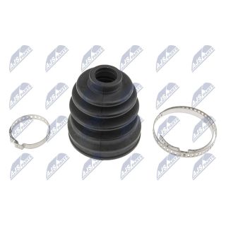 Gofruotoji membrana, kardaninis velenas NTY NOP-131