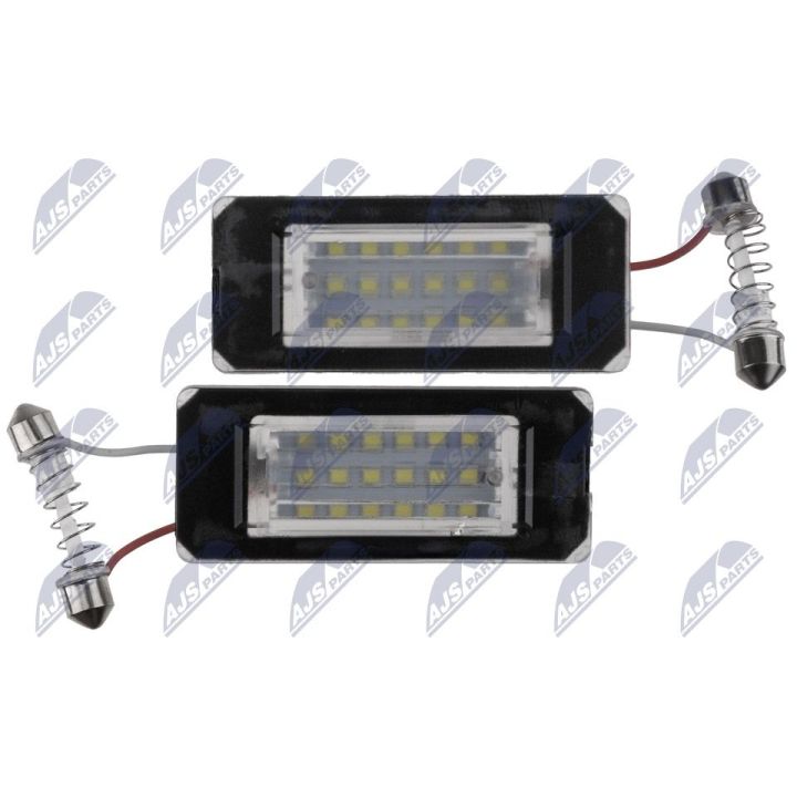 Valstybinio numerio apšvietimas NTY ELP-BM-002