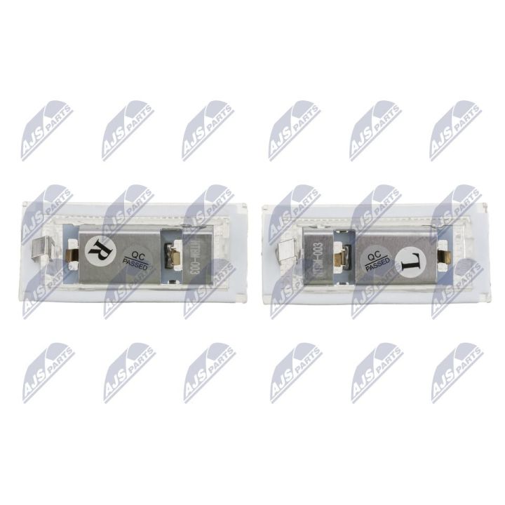 Valstybinio numerio apšvietimas NTY ELP-BM-003