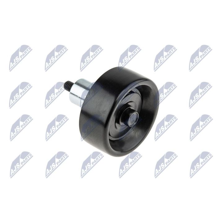 įtempiklio skriemulys, V formos rumbuotas diržas NTY RRK-CH-002