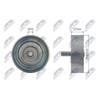 Kreipiantysis skriemulys, V formos rumbuotas diržas NTY RNK-HY-010
